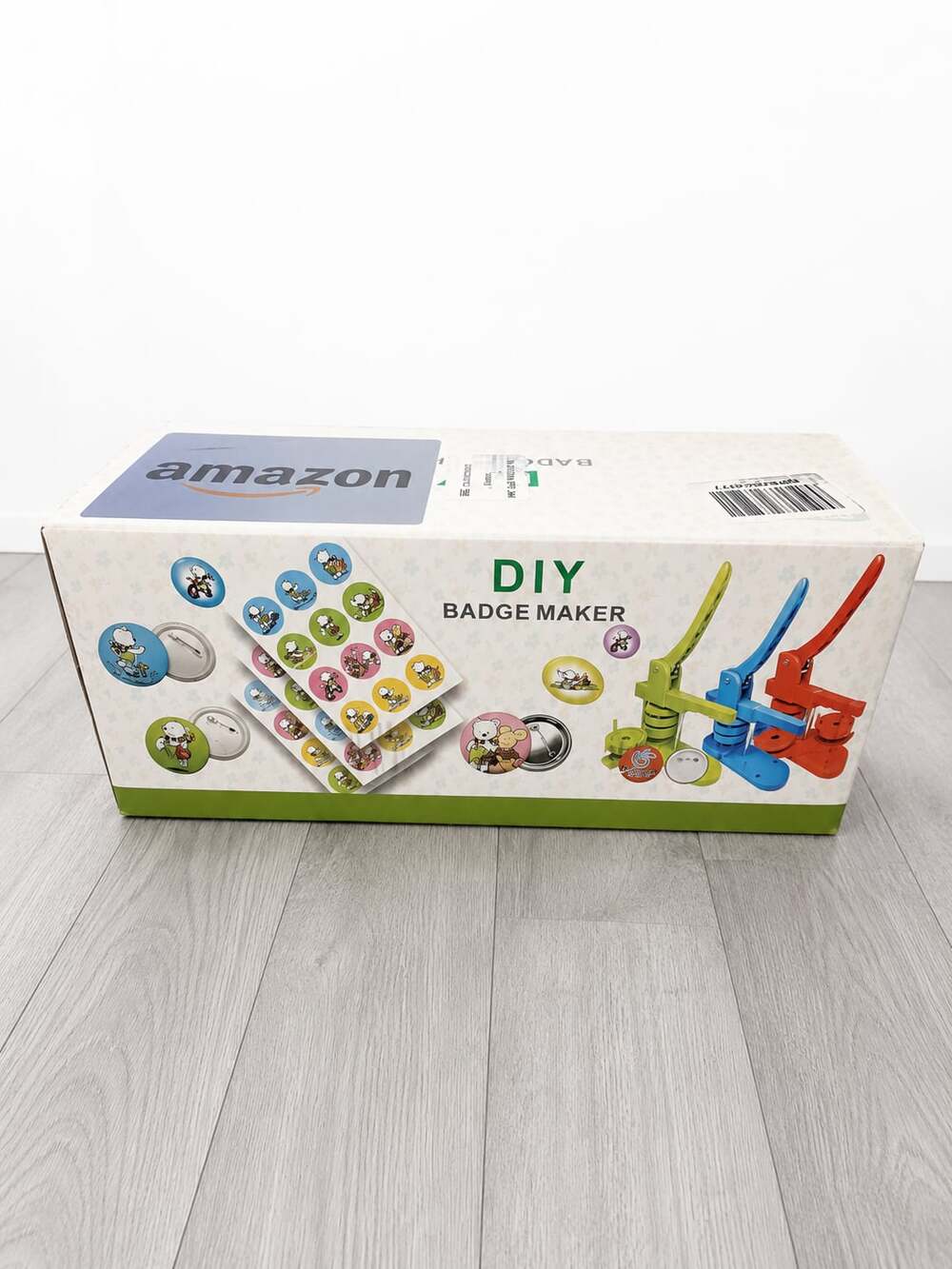 DIY Badge Maker Machine Button Press Kit with Circle Cutter and Button Parts